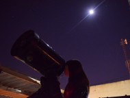 Observatorio Astronómico: en mayo se podrá ver la Luna y varios objetos estelares