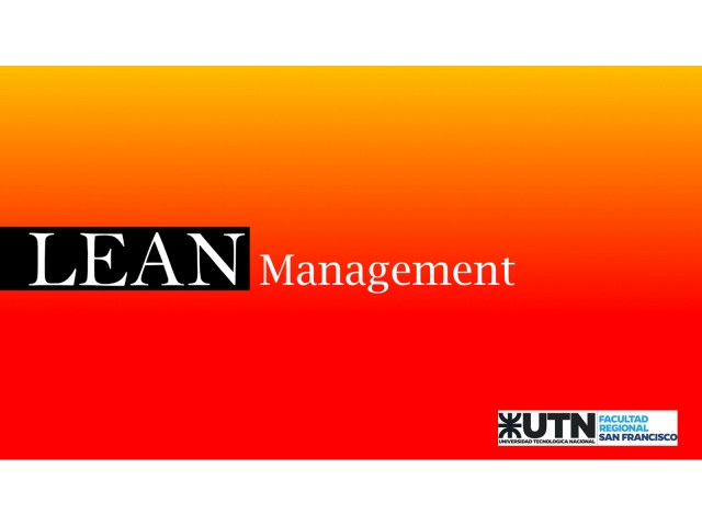 Realizarán presentación de modelo de gestión "Lean Management"