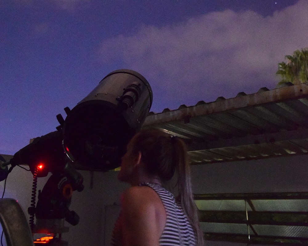 En marzo, desde el Observatorio se verá la Luna y los planetas Marte y Júpiter