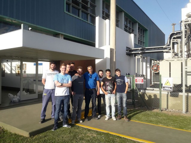 Visita de docentes y estudiantes de Ingeniería Electromecánica a Central Termoeléctrica