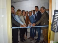 Con la presencia del vicegobernador, quedó inaugurado el nuevo Laboratorio de Observación y Estudios de Suelos