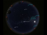 Observatorio Astronómico de la UTN: Mapa del cielo de junio