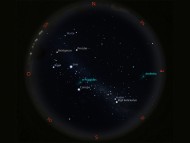 Observatorio Astronómico de la UTN: Mapa del cielo de abril