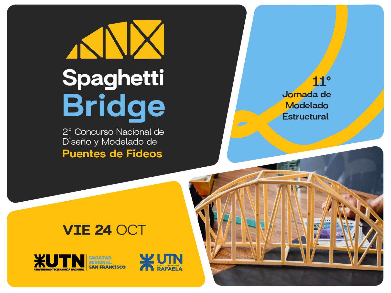 Se viene una nueva edición del Spaghetti Bridge