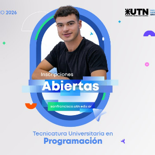 Abrieron las inscripciones al Seminario de Ingreso 2026 de la Tecnicatura Universitaria en Programación