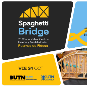 Se viene una nueva edición del Spaghetti Bridge
