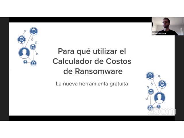 Seguridad informática: Charla sobre cómo utilizar el calculador de costos de Ransomware
