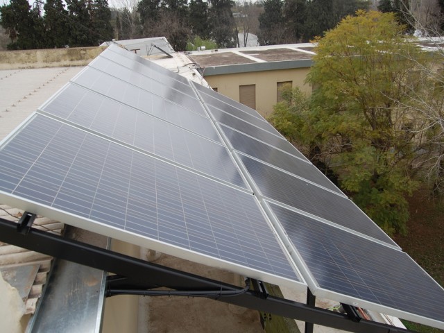 Quinto aniversario de la instalación solar piloto de nuestra Facultad