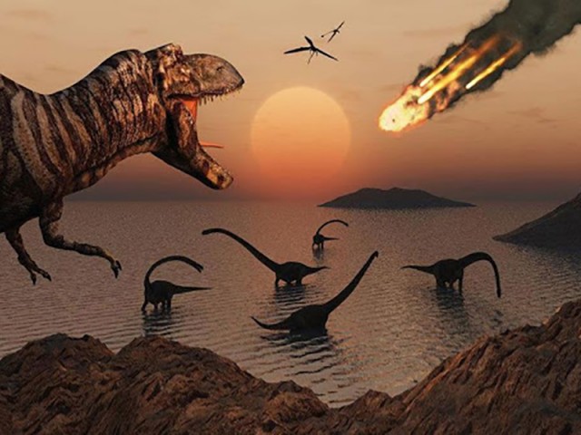 Los asteroides y los dinosaurios