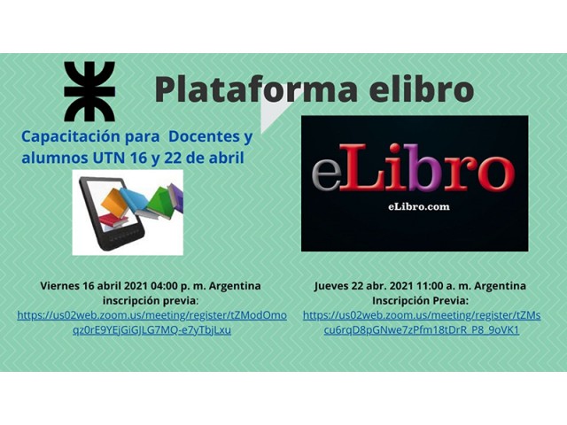 Plataforma de libros electrónicos dictará capacitación para docentes y estudiantes