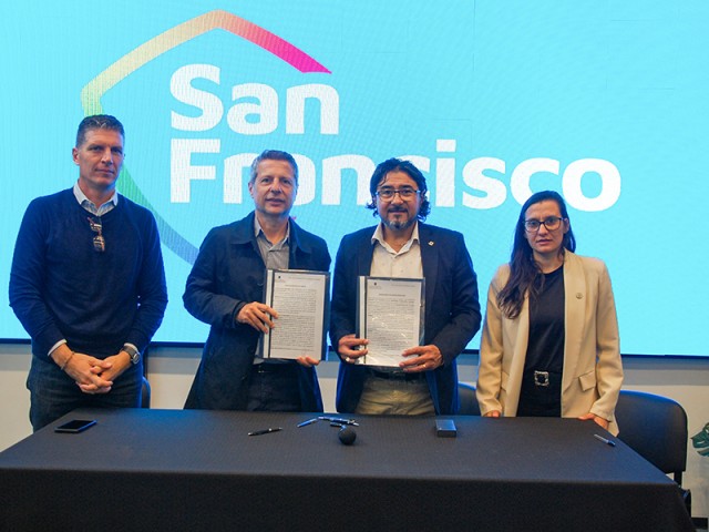 UTN San Francisco y la Municipalidad firmaron convenios por el Estacionamiento Medido y pasantías