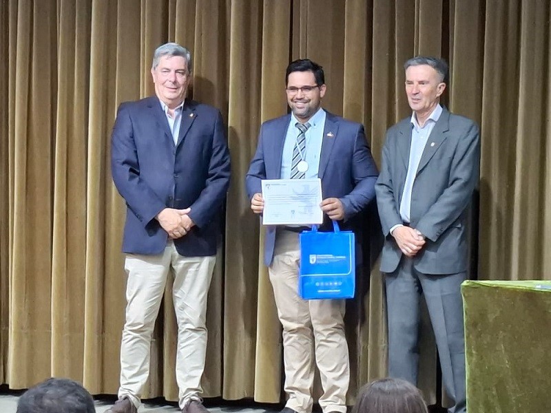 Graduado de nuestra Facultad fue distinguido como uno de los mejores egresados de carreras de grado de universidades nacionales y privadas