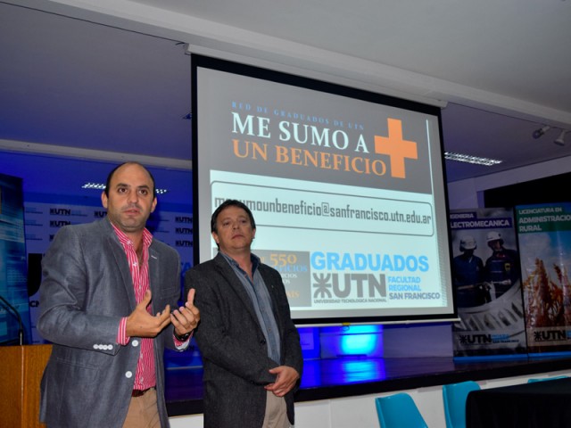 Presentaron "Me Sumo Un Beneficio", dirigido a graduados tecnológicos