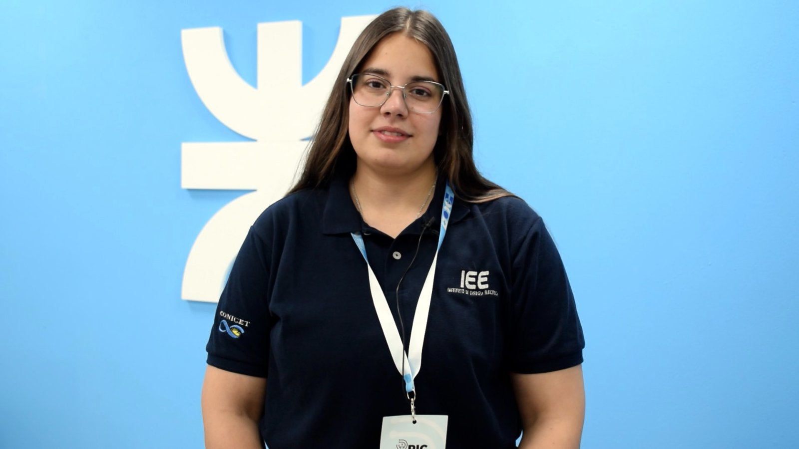 Melina González, estudiante de la Facultad de Ingeniería de la Universidad Nacional de San Juan
