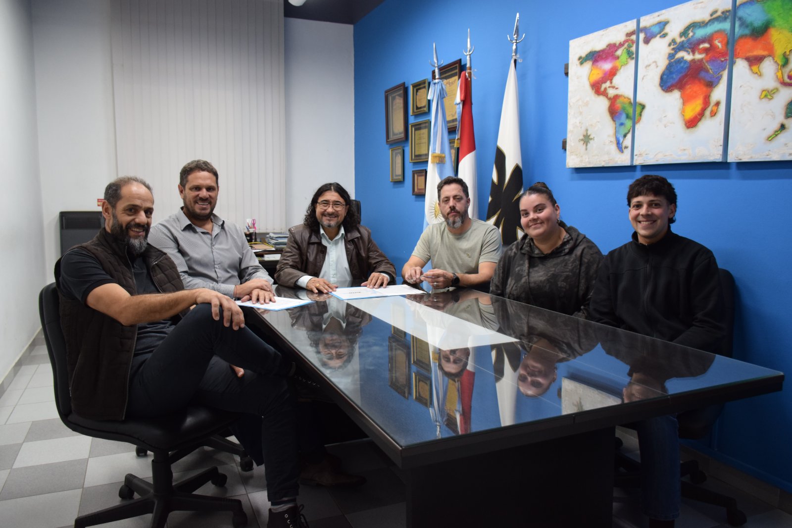 Nuestra Facultad firmó convenios con clubes locales para actividades deportivas
