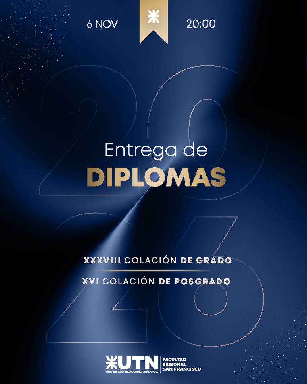Nuestra Facultad llevará adelante una nueva Colación de Grado y Posgrado