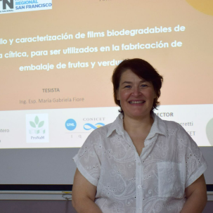UTN San Francisco tiene a su primera magíster en Ingeniería Ambiental