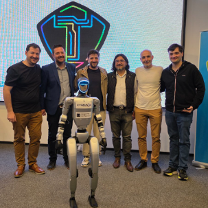 UTN San Francisco y la Dirección de Innovación organizaron una demostración de robots en la Tecnoteca