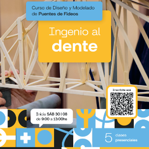 Arranca este sábado el curso de capacitación en modelado de puentes de fideos